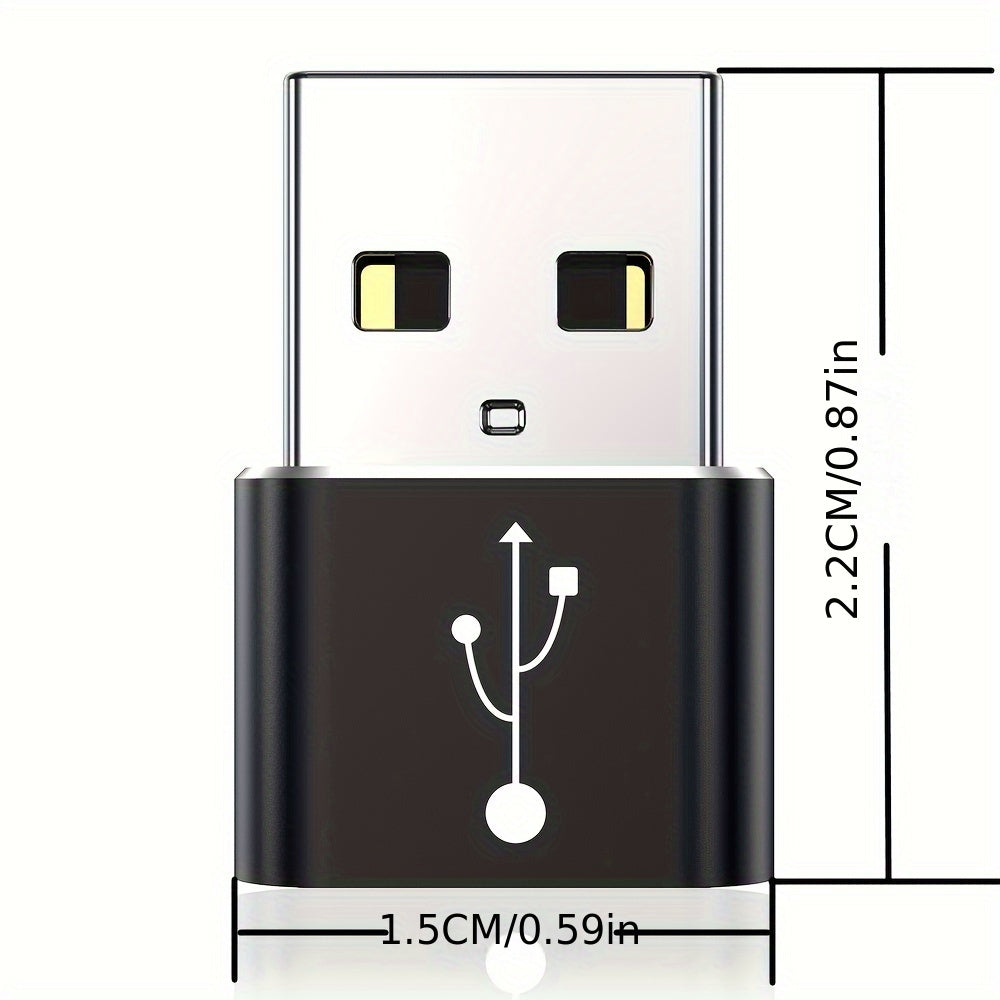 USB C Female To USB A Male Adapter, Type C To USB A Charger Cable