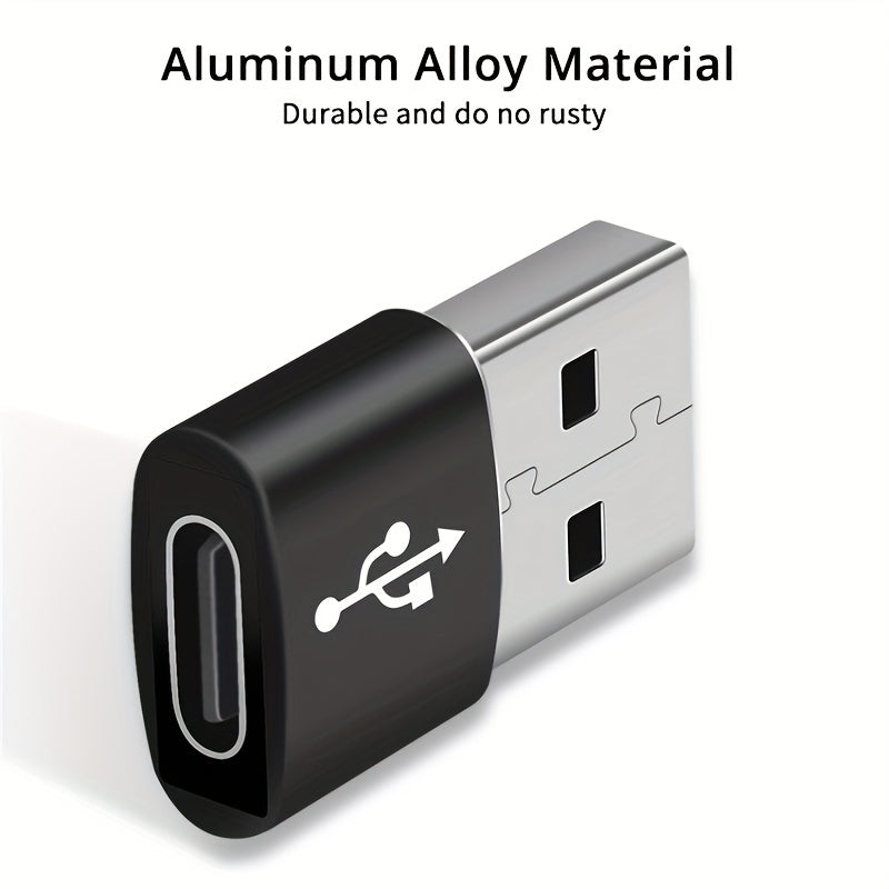 USB C Female To USB A Male Adapter, Type C To USB A Charger Cable