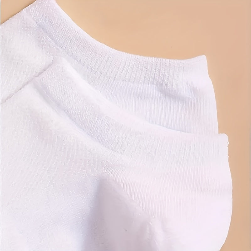 10/20/40 Pairs Unisex Solid Socks