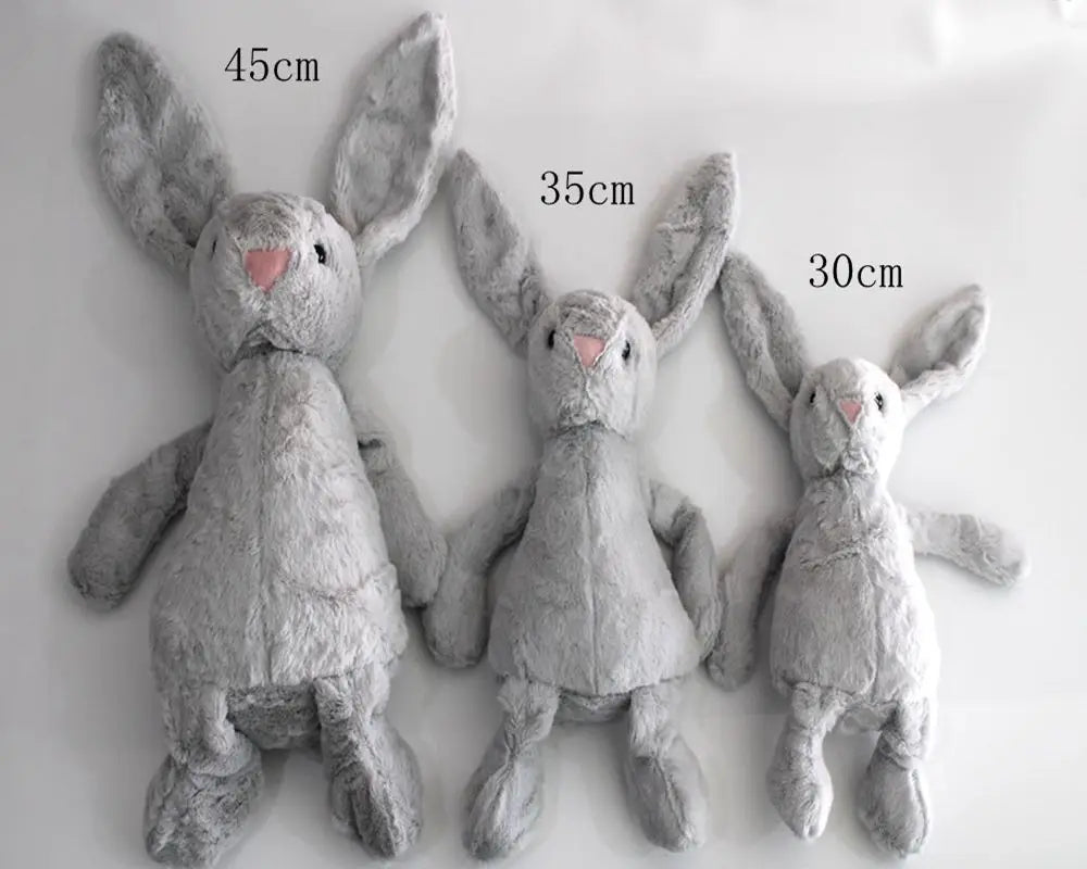 Many Size Soft Stuffed Animals Kids Long Ear bunny Rabbit Sleeping Cute Cartoon Plush Toy Animal Dolls