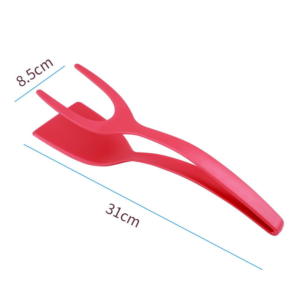 2 In 1 Nylon Grip Spatula