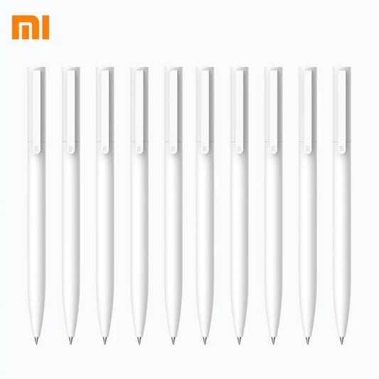 Original Xiaomi Mijia Gel Pen MI Pen 0.5mm Signing Pen PREMEC Smooth Switzerland Refill MiKuni Japan Ink (Black/Blue) Best Gift