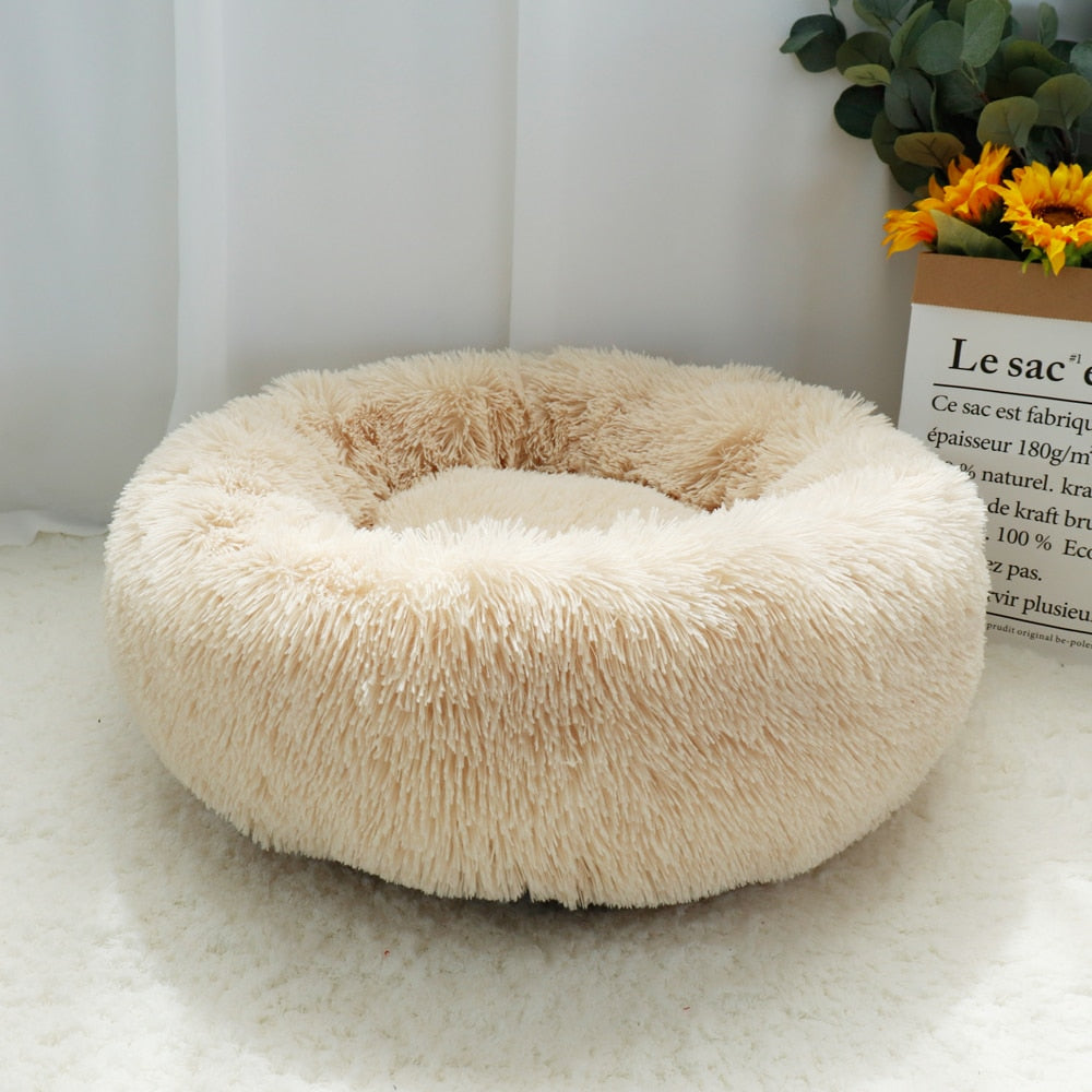 Warm Round Dog Bed