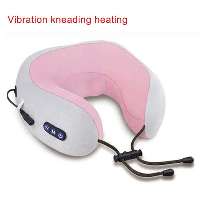 Multifunctional U-shaped pillow Massager