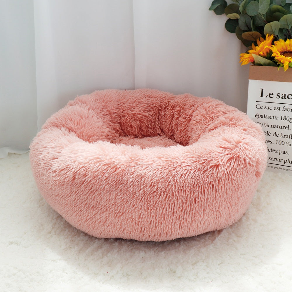 Warm Round Dog Bed