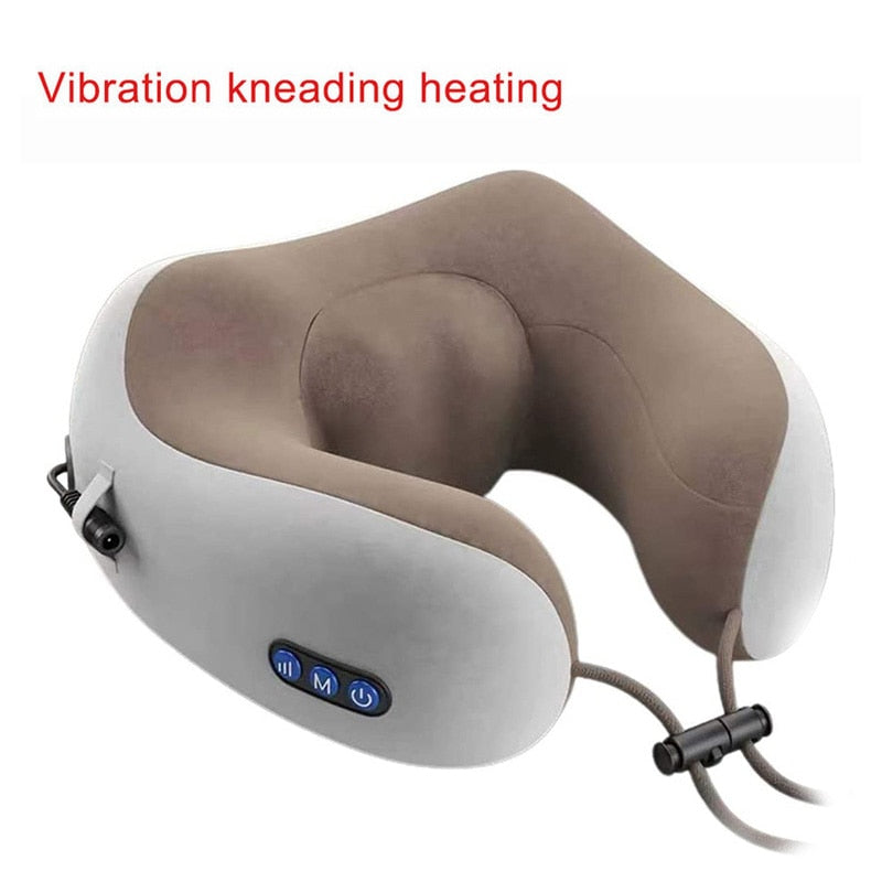 Multifunctional U-shaped pillow Massager