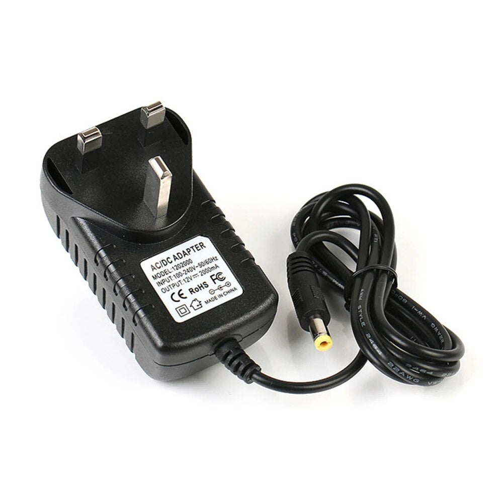 AC 200-240V to DC 12V 1A  Power Supply Converter Adapter EU AU US UK Plug Free Shipping