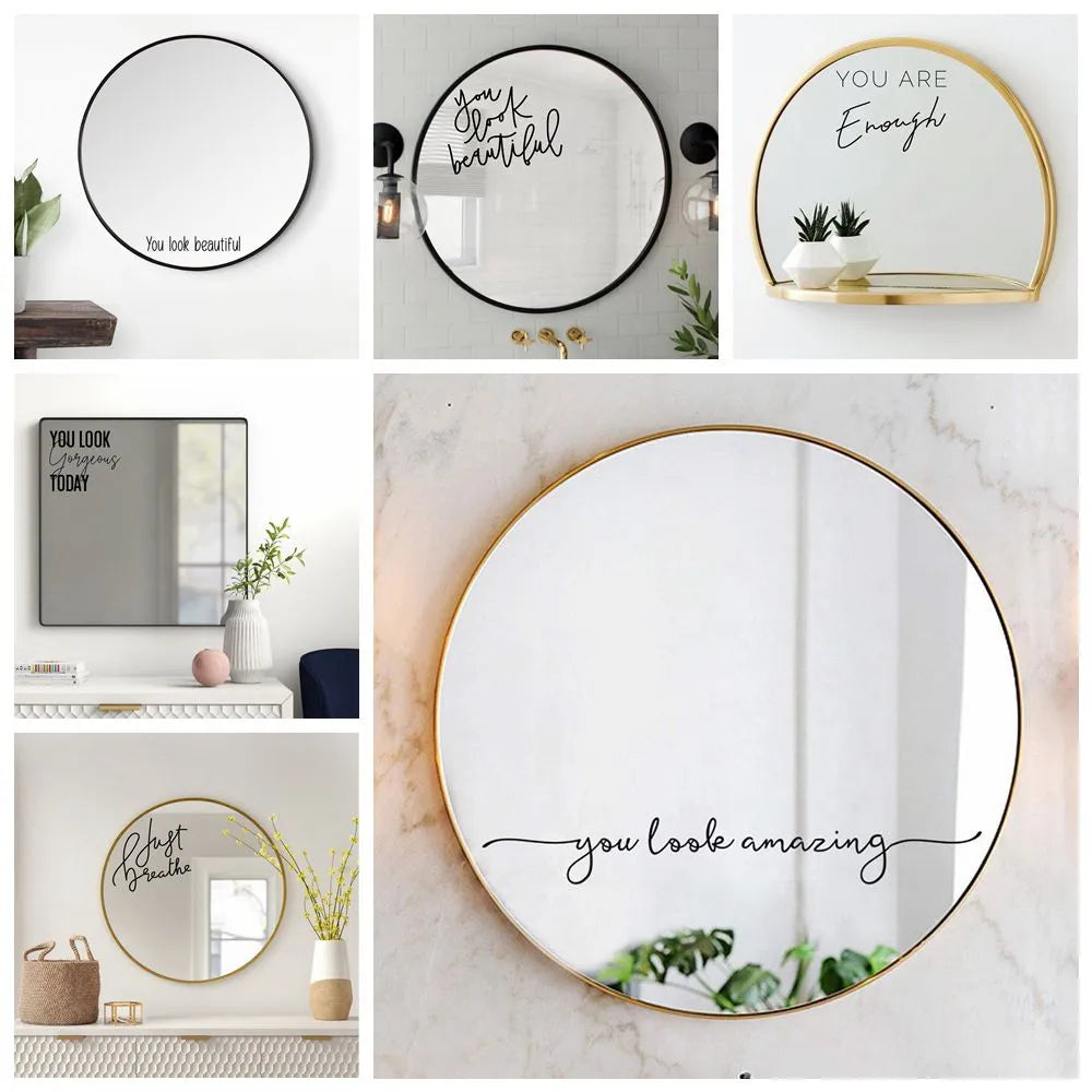 Vinyl mirror Decor