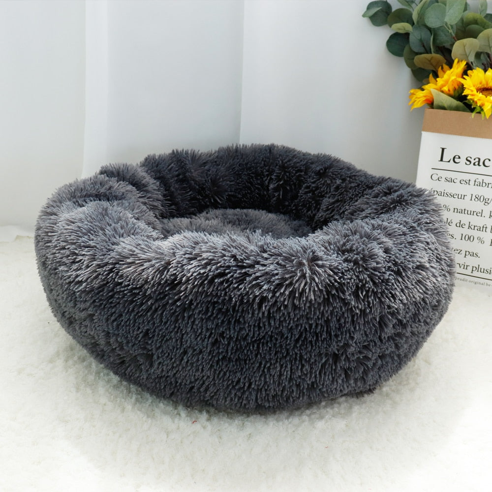 Warm Round Dog Bed