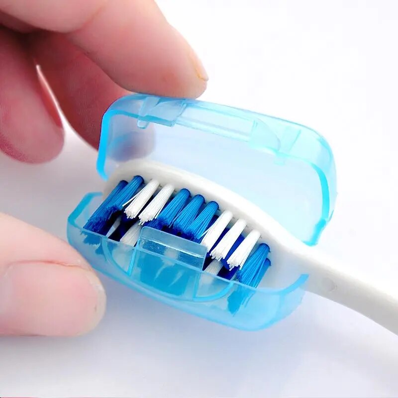 5Pcs/set Portable Toothbrush Cover Holder Travel Hiking Camping Brush Cap Case YKS Health Germproof Toothbrushes Protector