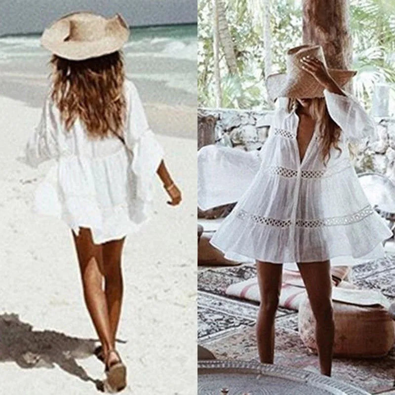 Elegant Beach Cover Up