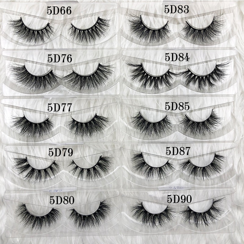 Fake eyelashes 30 pairs box