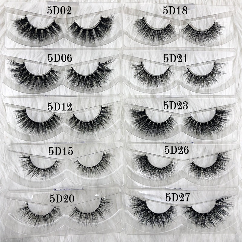 Fake eyelashes 30 pairs box