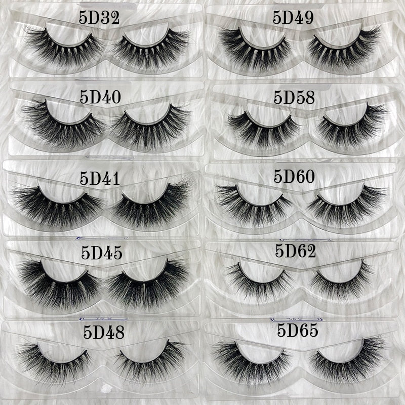 Fake eyelashes 30 pairs box