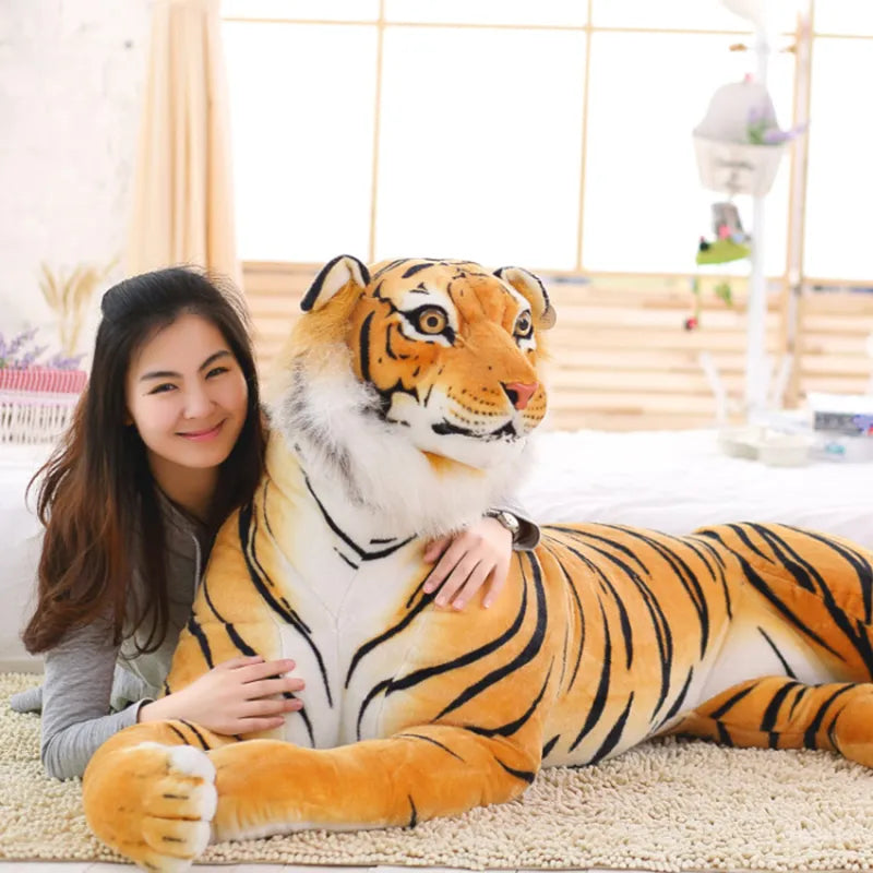 Length including Tail Tiger Plush Toy Simulation Tiger