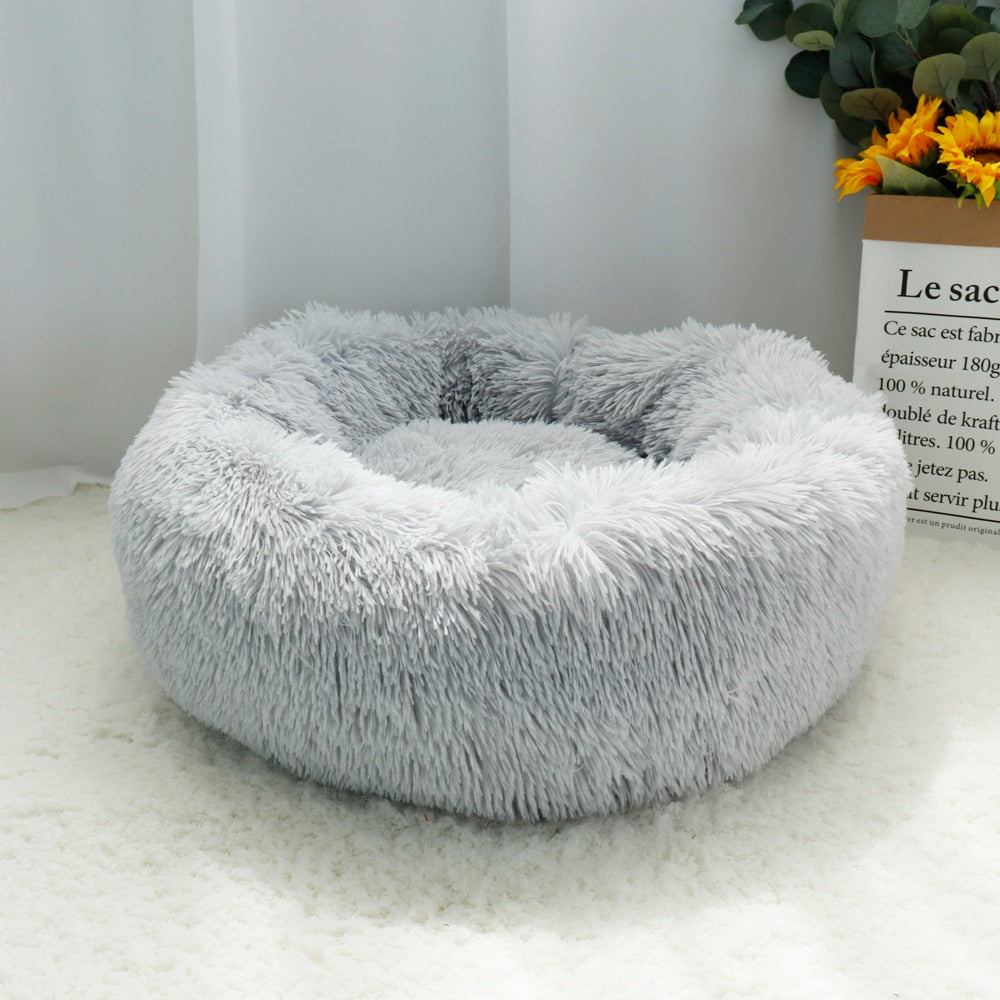 Warm Round Dog Bed