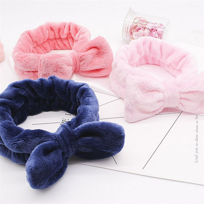 Flannel Cosmetic Headbands