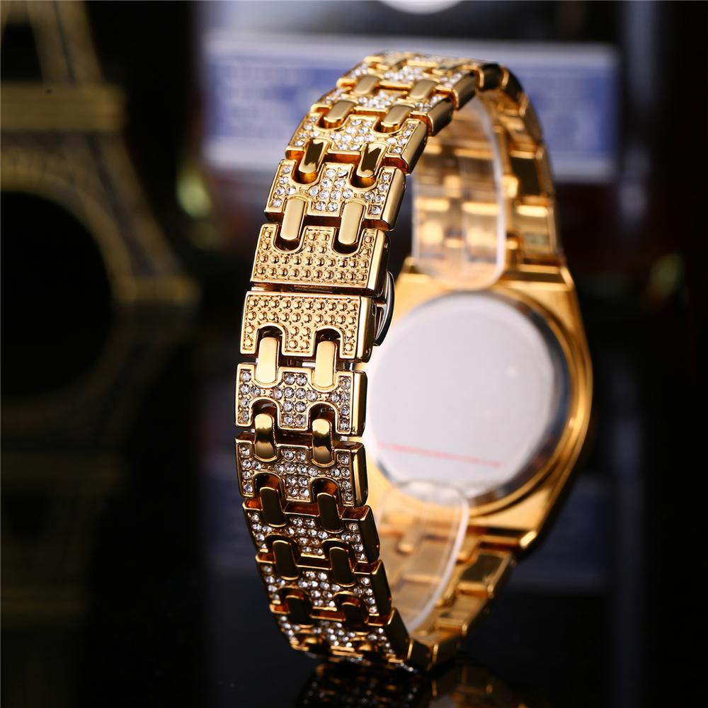 Luxury Gold diamond Watch