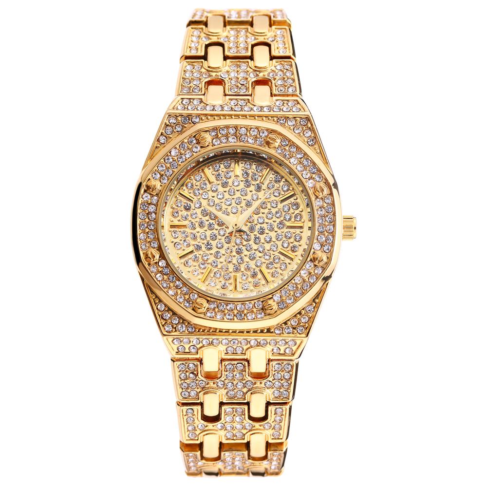 Luxury Gold diamond Watch