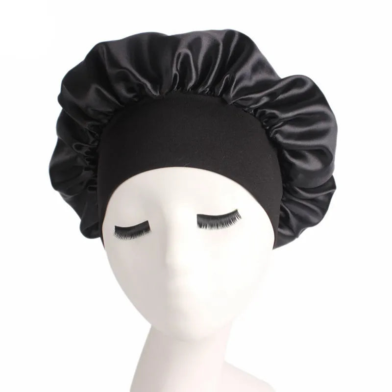 Women Bonnet Satin Sleeping Hat