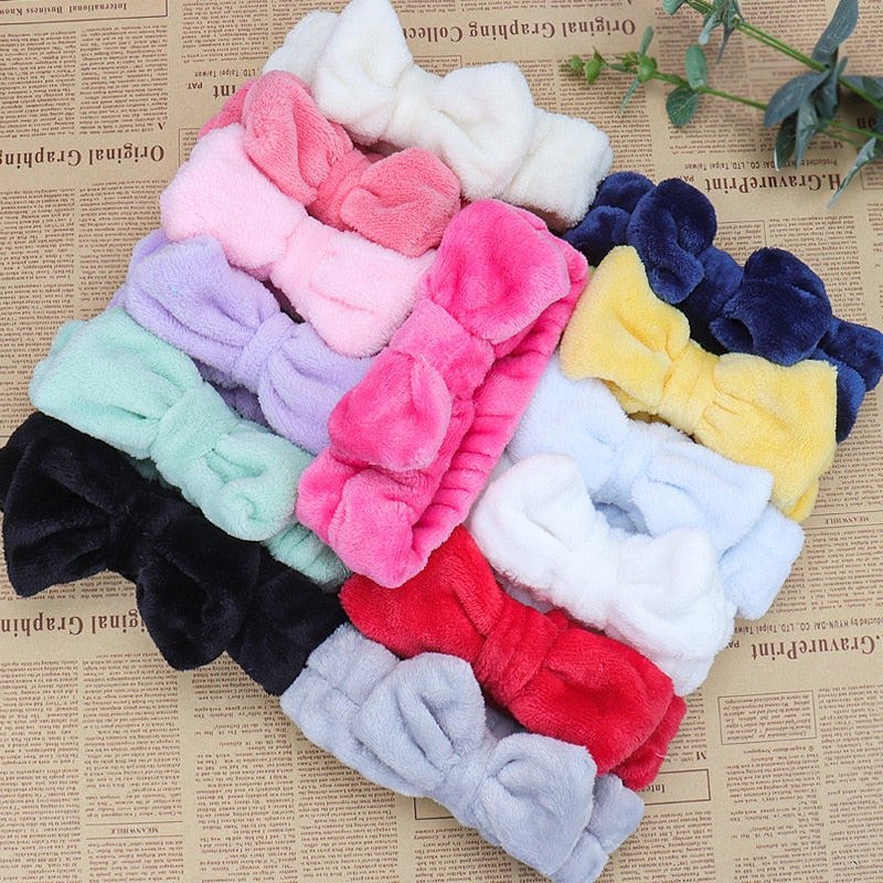 Flannel Cosmetic Headbands