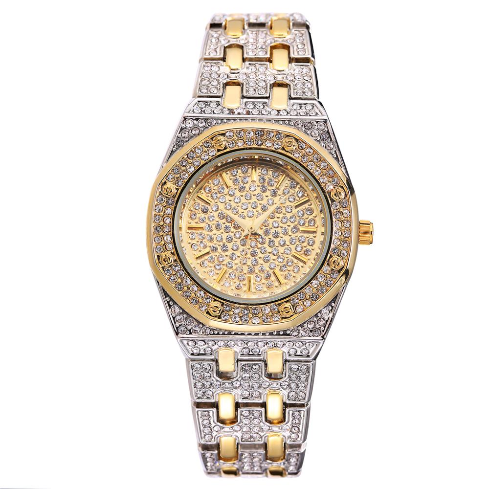 Luxury Gold diamond Watch