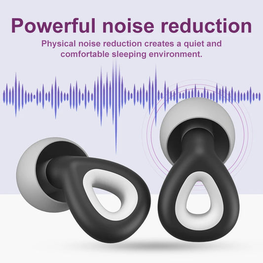 Sleep Ear Plug Waterproof Silicone Swimming Ear Protector Canceling Noise