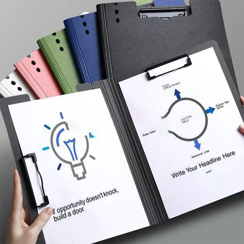 A4 File Folder Clipboard Pad