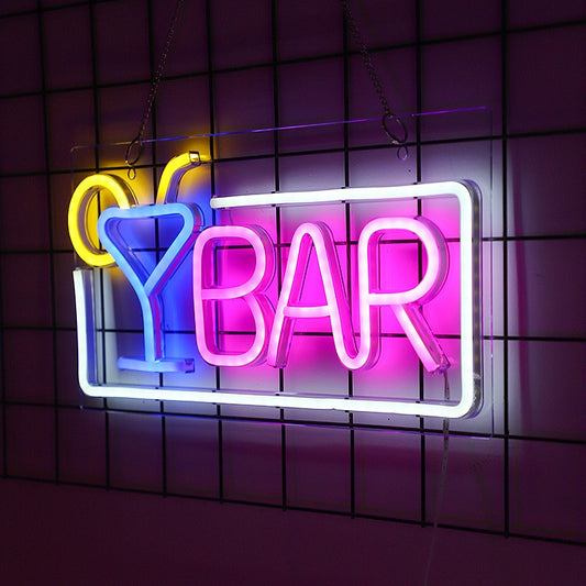 Bar Neon led Light Sign