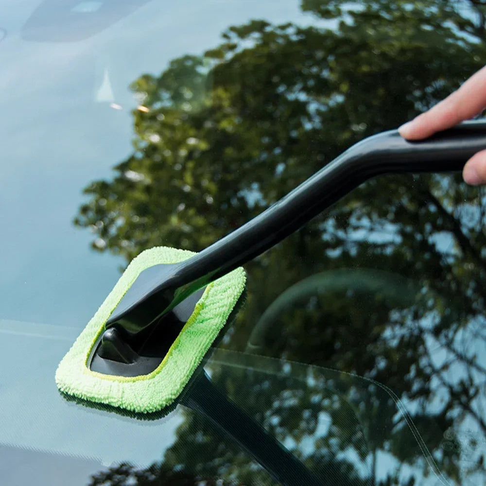 New Car Window Cleaner Brush Kit Windshield Cleaning Wash Tool Inside Interior