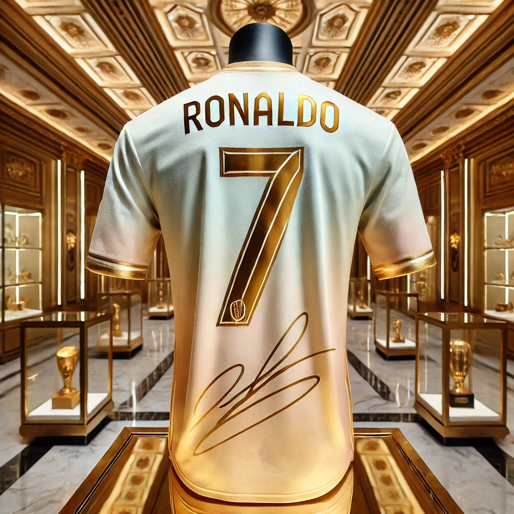 2026 New Hot Selling Ronaldo Fashion Football Superstar Commemorative Collection Sports Jersey Daily Outdoor Breathable T-shirt