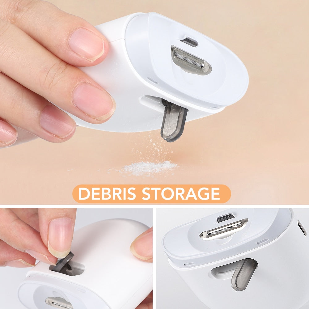 USB Electric Nail Clipper Cutter