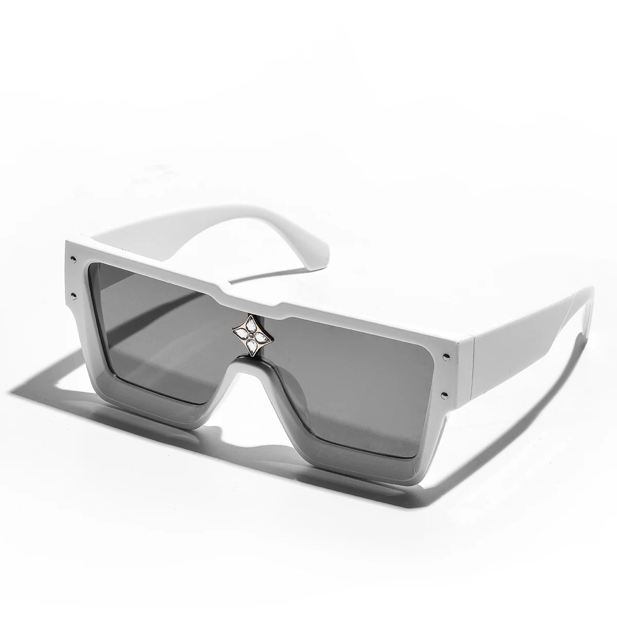Ruiao Retro Black Millionaire Shades Luxury Sunglasses 2025 For Men Women