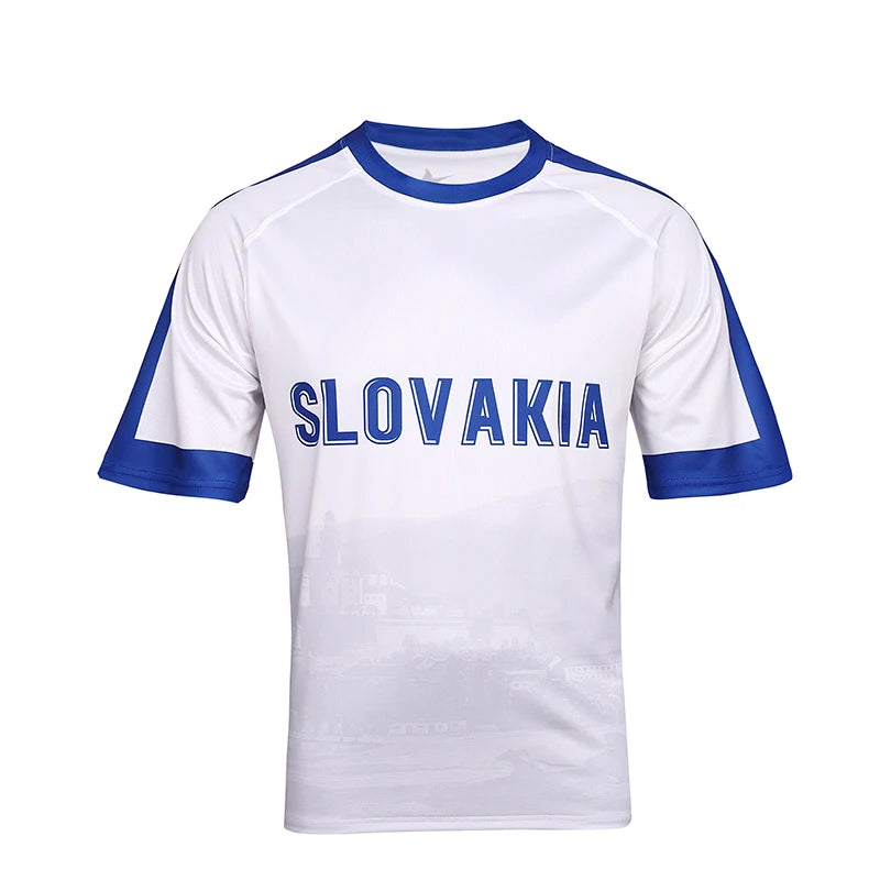 Top 24 of the European Soccer Jersey, Italy, France, Germany, Spain, Football Shirts Short Sleeve for Men, Quick drying