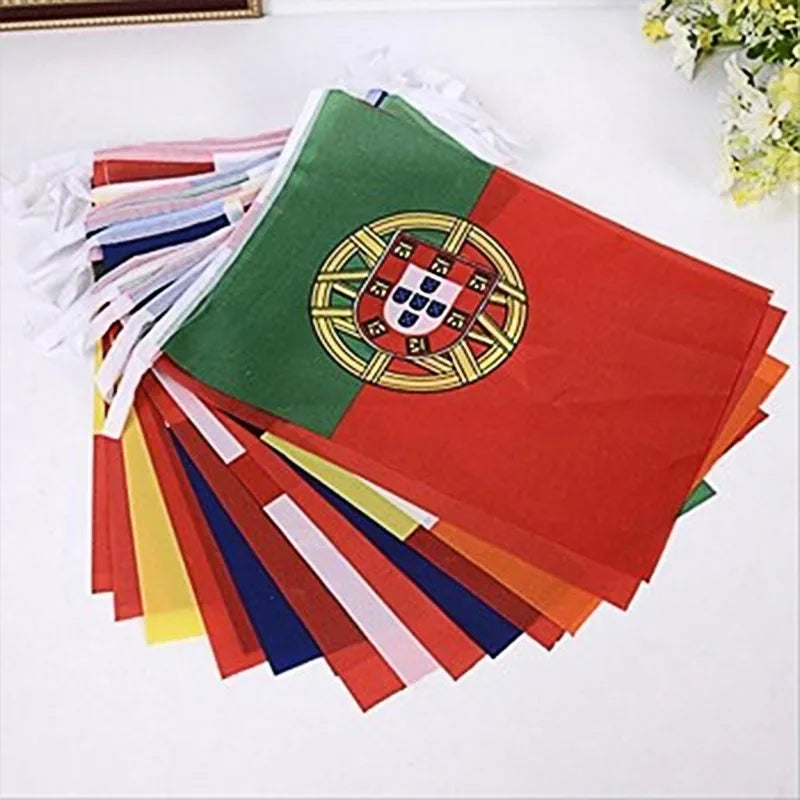 Countries National String Flags