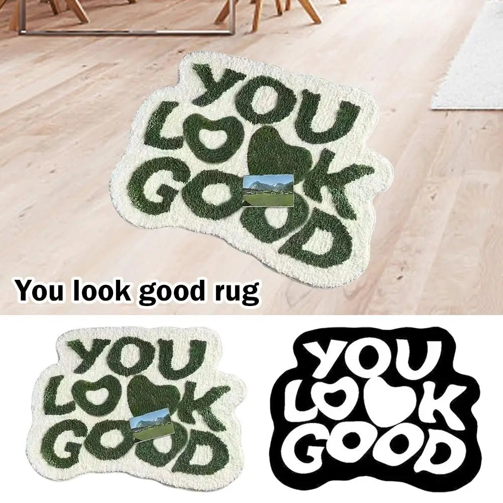 "You Look Good" Rug