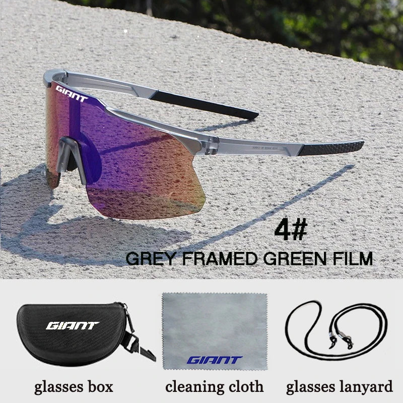 2026 giant new cycling Glasses UV400 Protection, Anti-Fog, Sports Sunglasses for Men Women with case