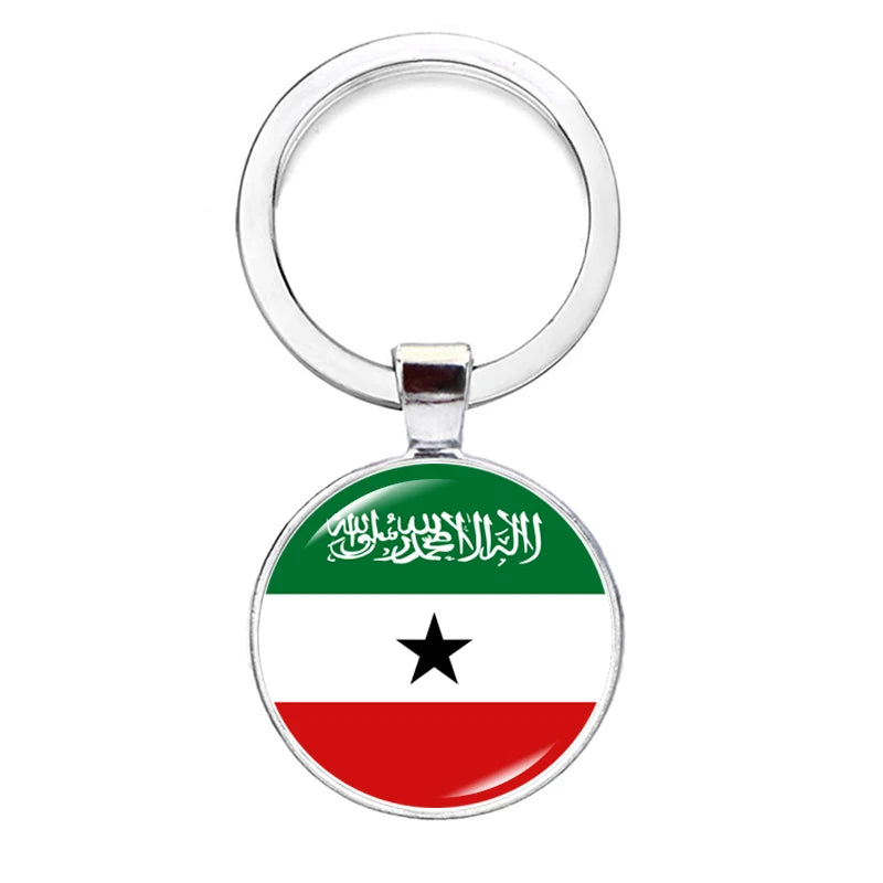 2026 National Flag Keychain Serbia France Spain Uruguay Croatia Chile Romania Netherlands Switzerland Brazil Football Keyring