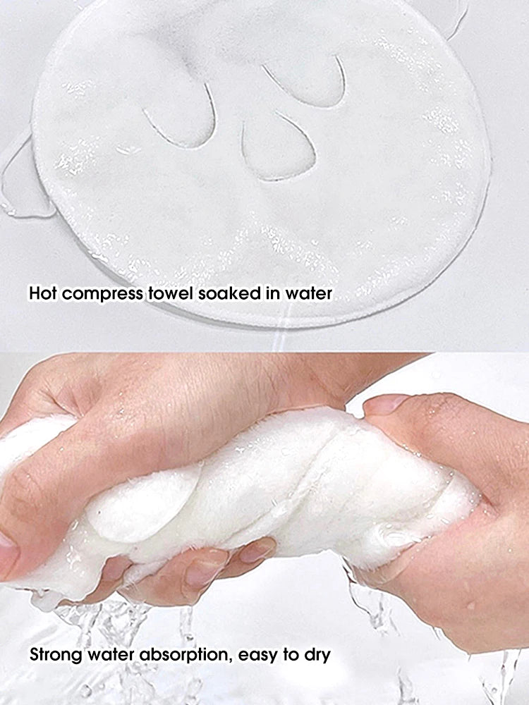 Hot compress towel