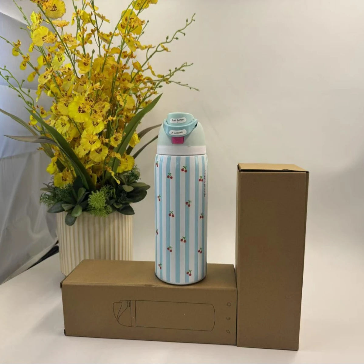 Owala 32oz Stainless Steel Thermos Cup Latest Colour Thermos Cup Cold Water Bottle Outdoor Camping Hiking Sports Water Bottle