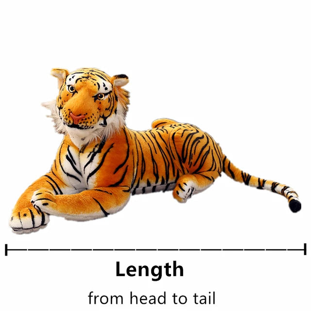 Length including Tail Tiger Plush Toy Simulation Tiger