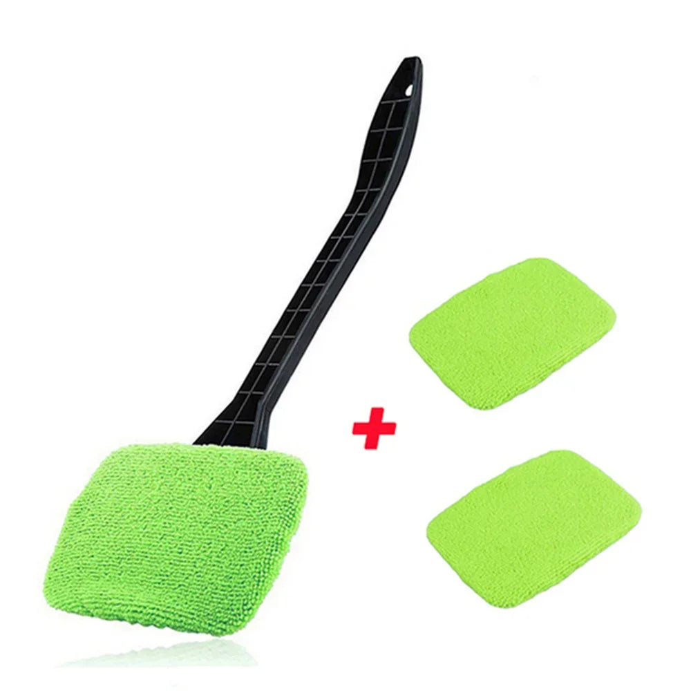 New Car Window Cleaner Brush Kit Windshield Cleaning Wash Tool Inside Interior