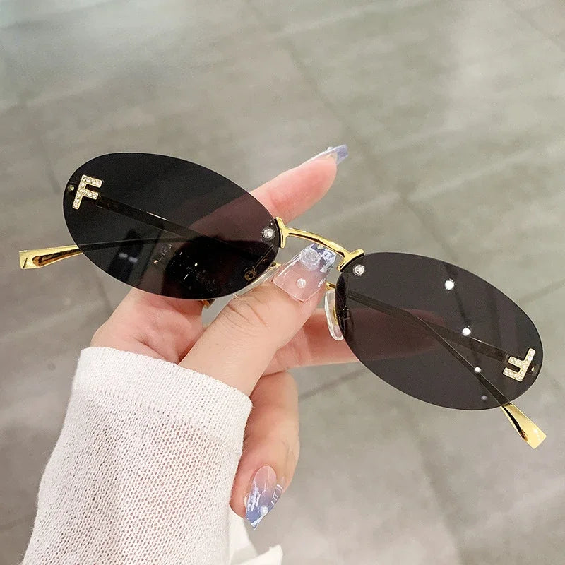 Cat Eye Sun Glasses Female