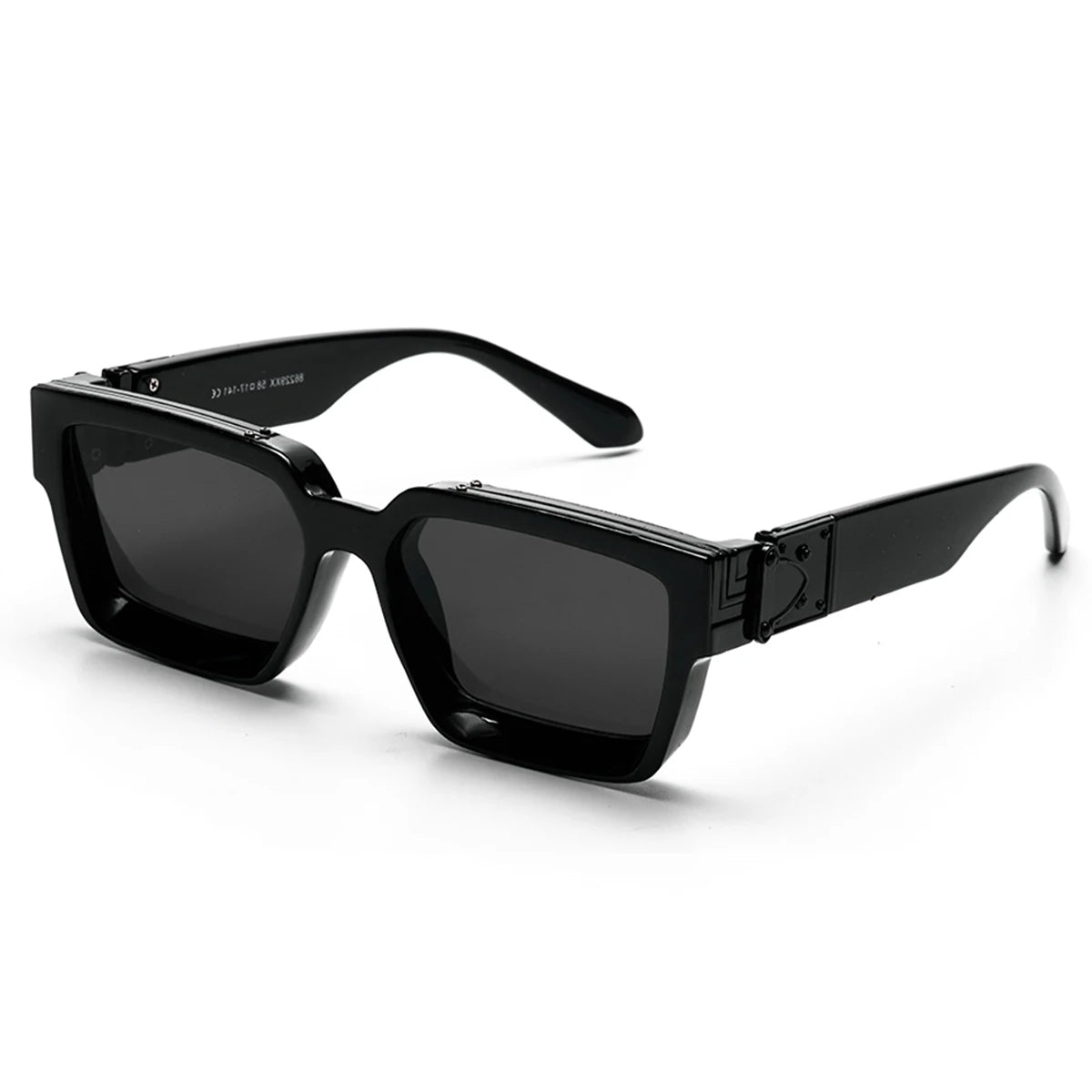 Ruiao Retro Black Millionaire Shades Luxury Sunglasses 2025 For Men Women
