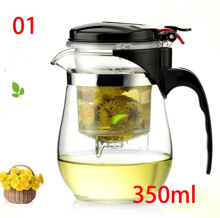 High quality Heat Resistant Glass Tea pot