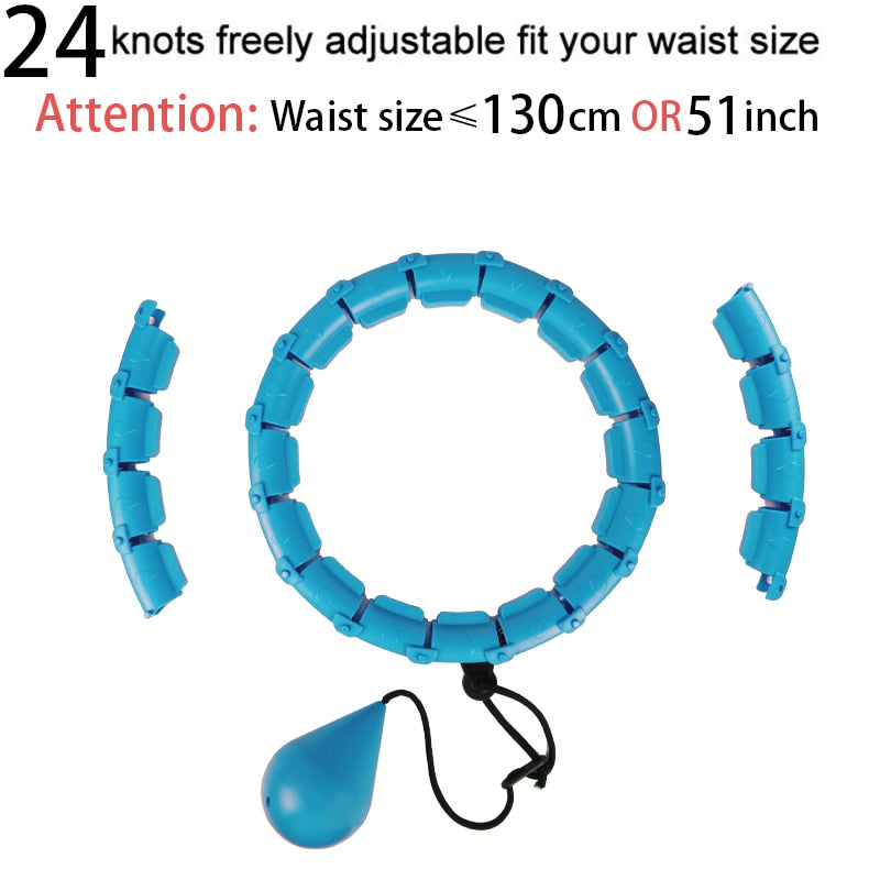 Adjustable Sport Hoops Abdominal Thin Waist Exercise Detachable