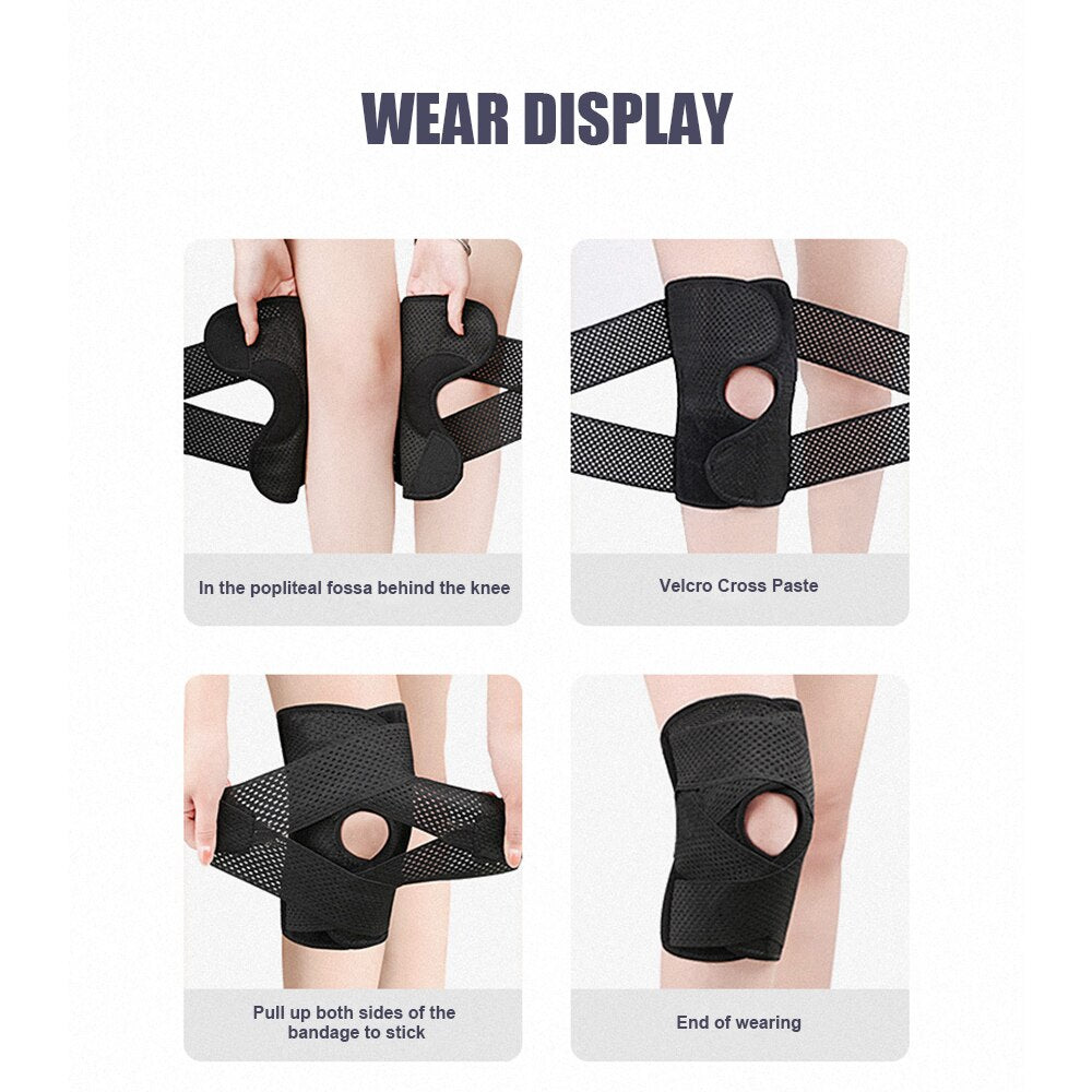 Knee Pads with Side Stabilizers