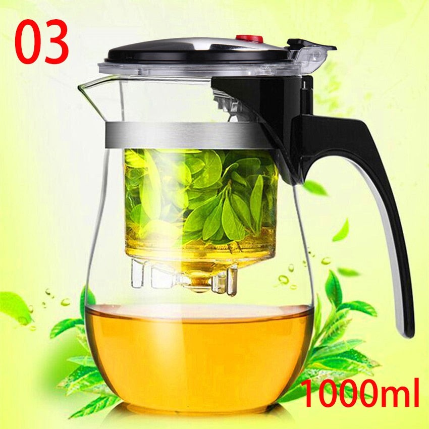 High quality Heat Resistant Glass Tea pot