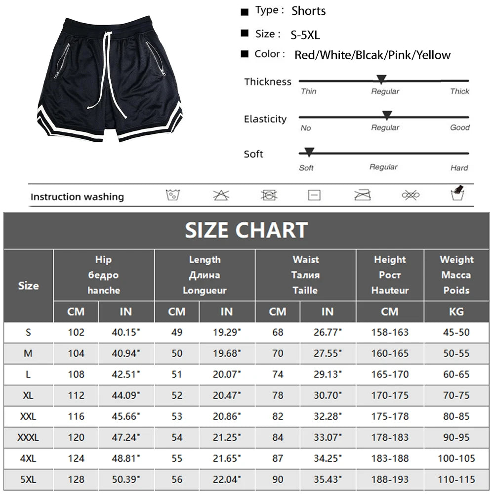 Basketball Shorts Men Loose Sports Shorts Quick