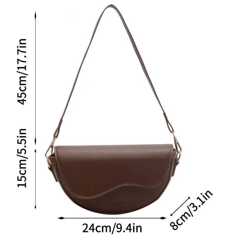 Small Leather Saddle bag